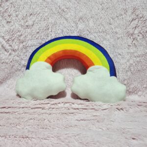 Cojin arcoiris